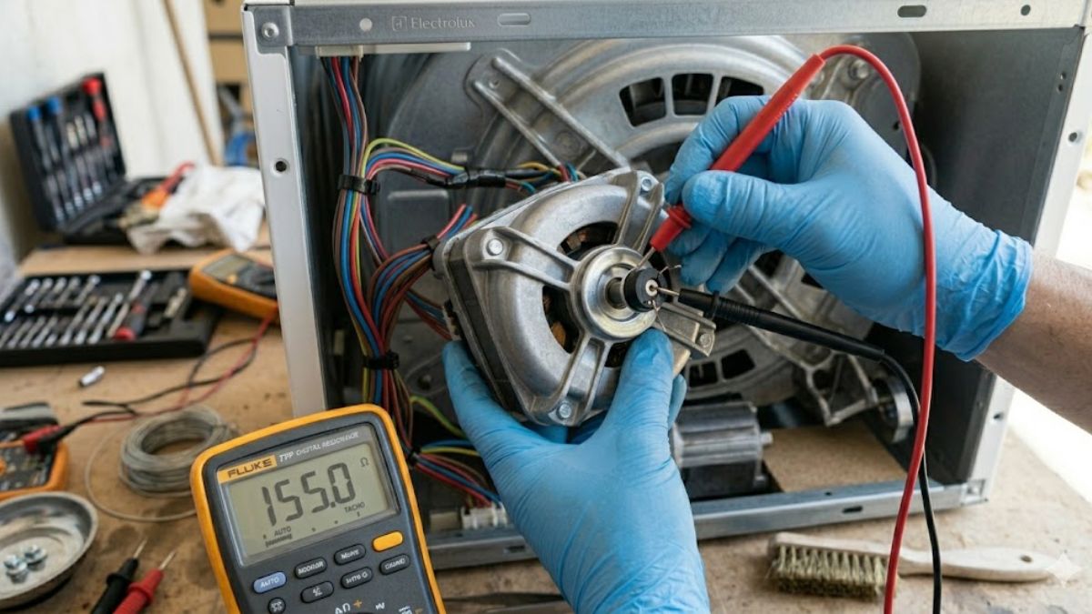 Hướng dẫn chi tiết cách sửa lỗi E52 máy giặt Electrolux bước 2