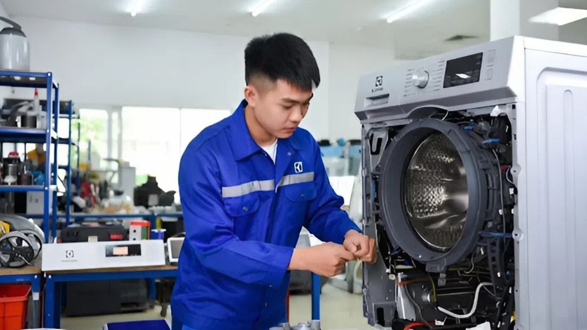 Cách sửa lỗi E59 máy giặt Electrolux - sửa hoặc thay motor