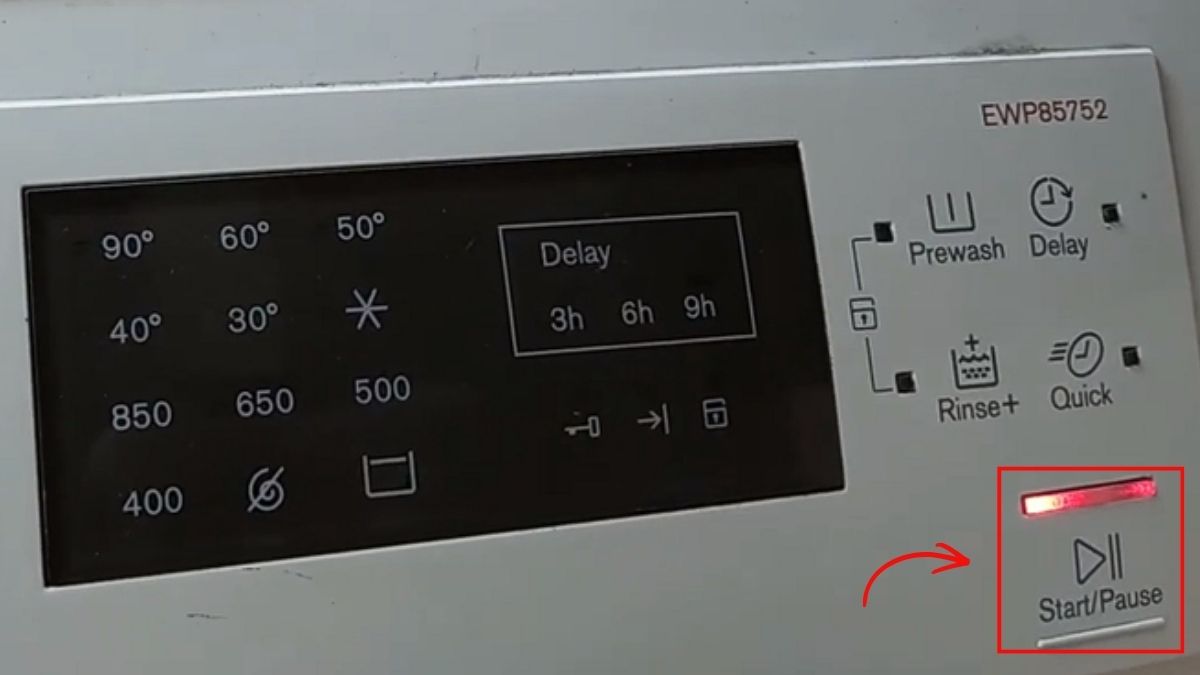 Dấu hiệu nhận biết lỗi E59 máy giặt Electrolux