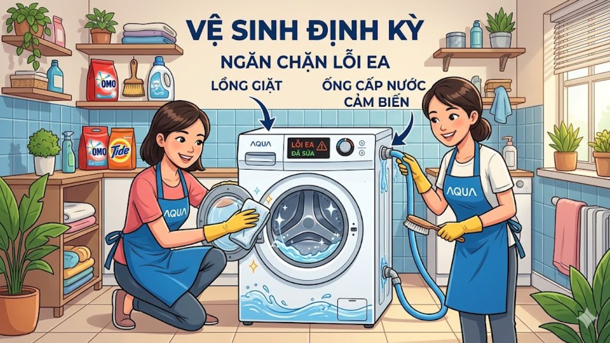Ưu tiên vệ sinh định kỳ