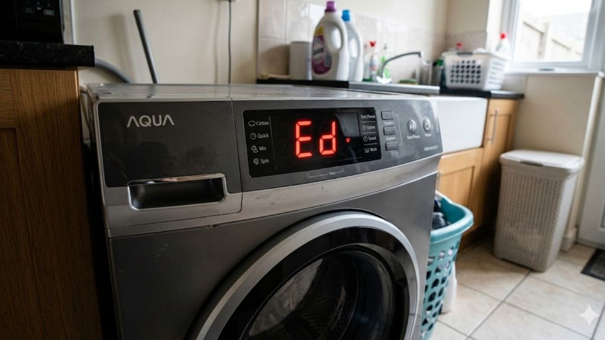Lỗi ED máy giặt Aqua là gì?