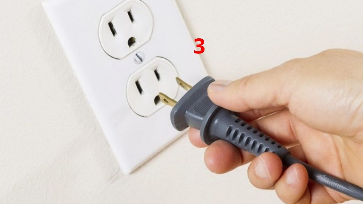 Cách kiểm tra và sửa lỗi ED máy giặt Aqua bằng cách reset máy giặt aqua bước 3