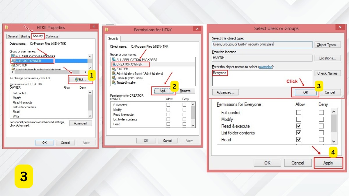 Cách khắc phục lỗi HTKK trên Win 10 - bước 3