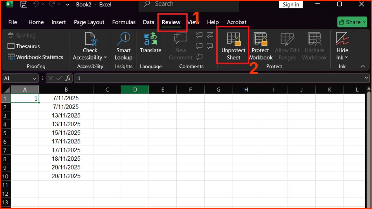 Kiểm tra bảo vệ File bước 1