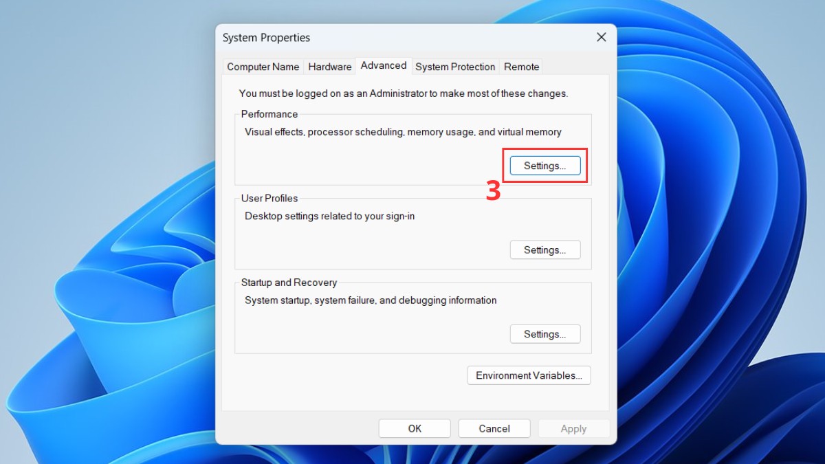 Tăng kích thước Virtual Memory bước 2