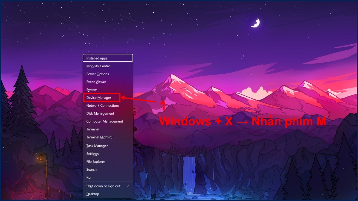 Gỡ cài đặt driver và thiết bị âm thanh bước 1