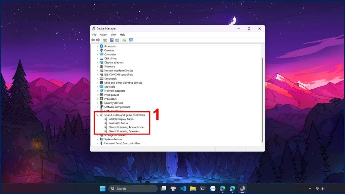 Cách khắc phục lỗi Speakers Not Plugged In Win 10 bằng khôi phục driver âm thanh bước 1