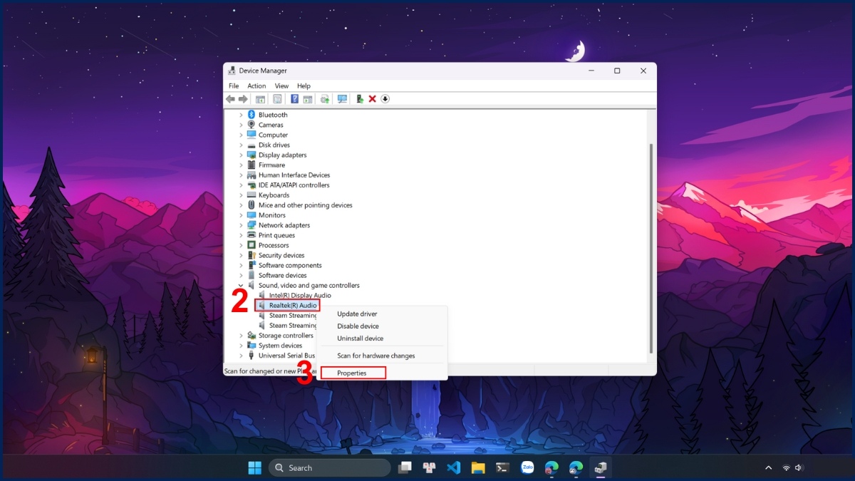 Cách khắc phục lỗi Speakers Not Plugged In Win 10 bằng khôi phục driver âm thanh bước 2