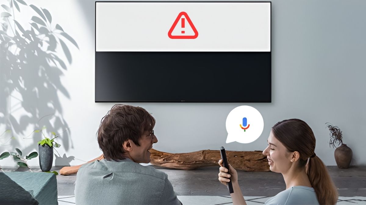 Dấu hiệu nhận biết lỗi tìm kiếm bằng giọng nói trên tivi LG