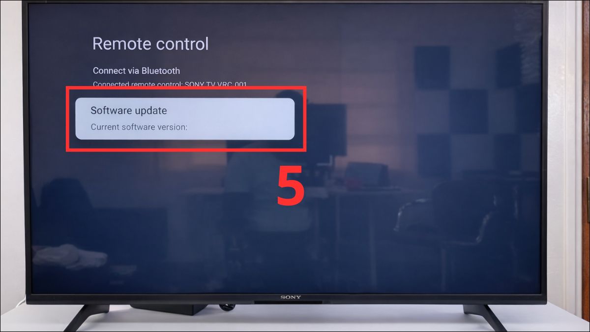 Cập nhật phần mềm của remote bước 2 còn lại