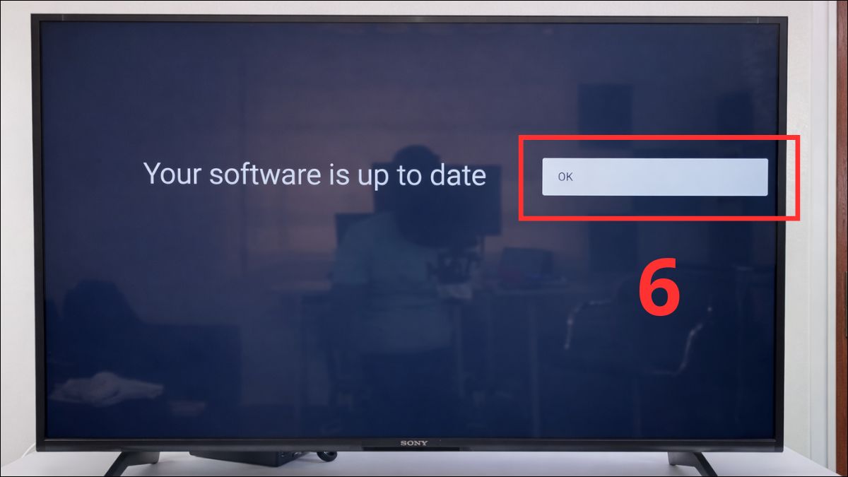 Cập nhật phần mềm của remote bước 3