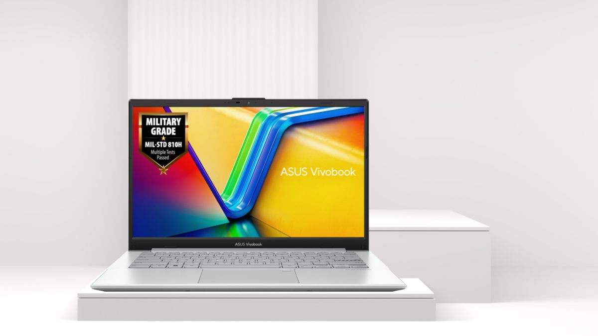 Laptop Asus màu bạc cho sinh viên