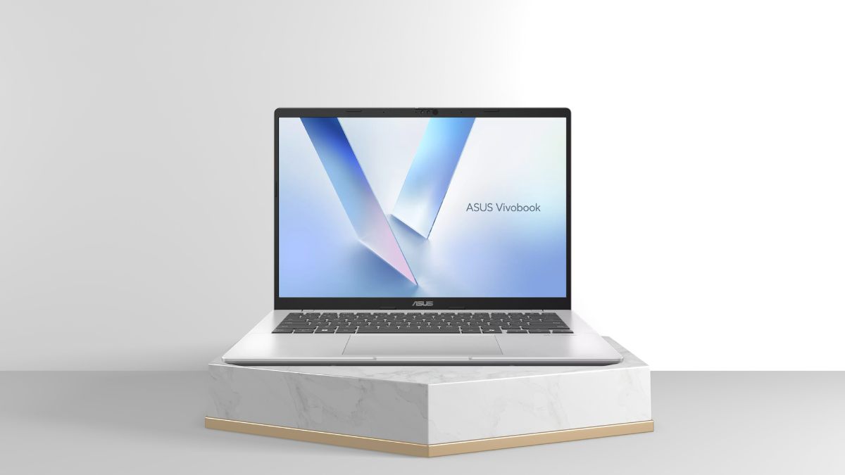 Laptop Asus màu bạc cho dân văn phòng