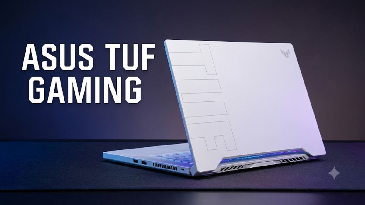 laptop asus màu trắng - TUF