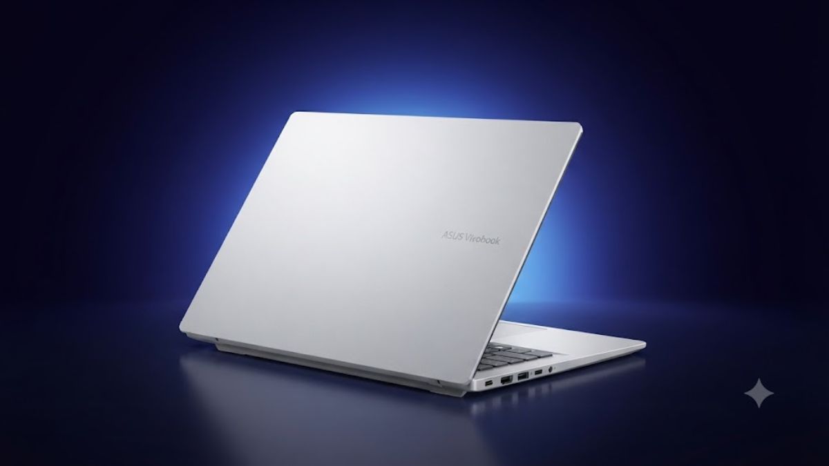 Laptop Asus màu trắng cho dân văn phòng