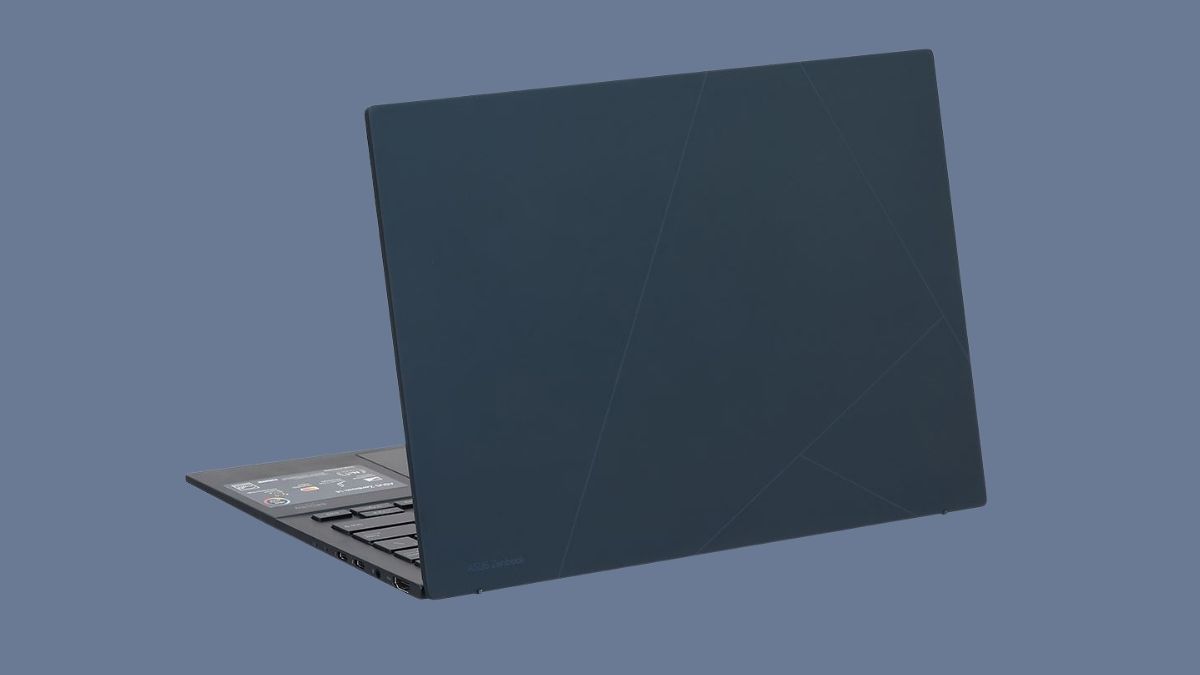 Laptop ASUS màu xanh cho dân văn phòng