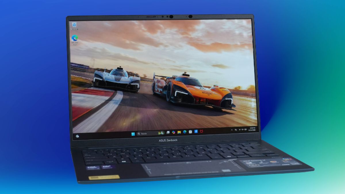 Laptop ASUS màu xanh cho sáng tạo nội dung