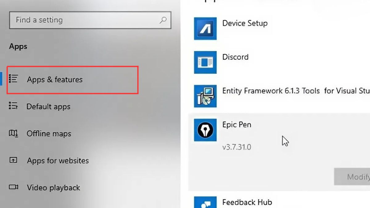 Khắc phục vấn đề laptop bị chậm sau một thời gian sử dụng bằng gỡ bỏ phần mềm không cần thiết bước 2
