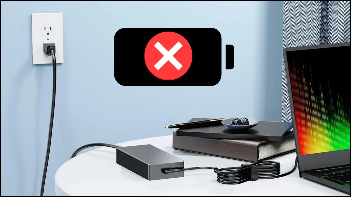 Nguyên nhân khiến laptop Dell báo sạc nhưng không vào pin