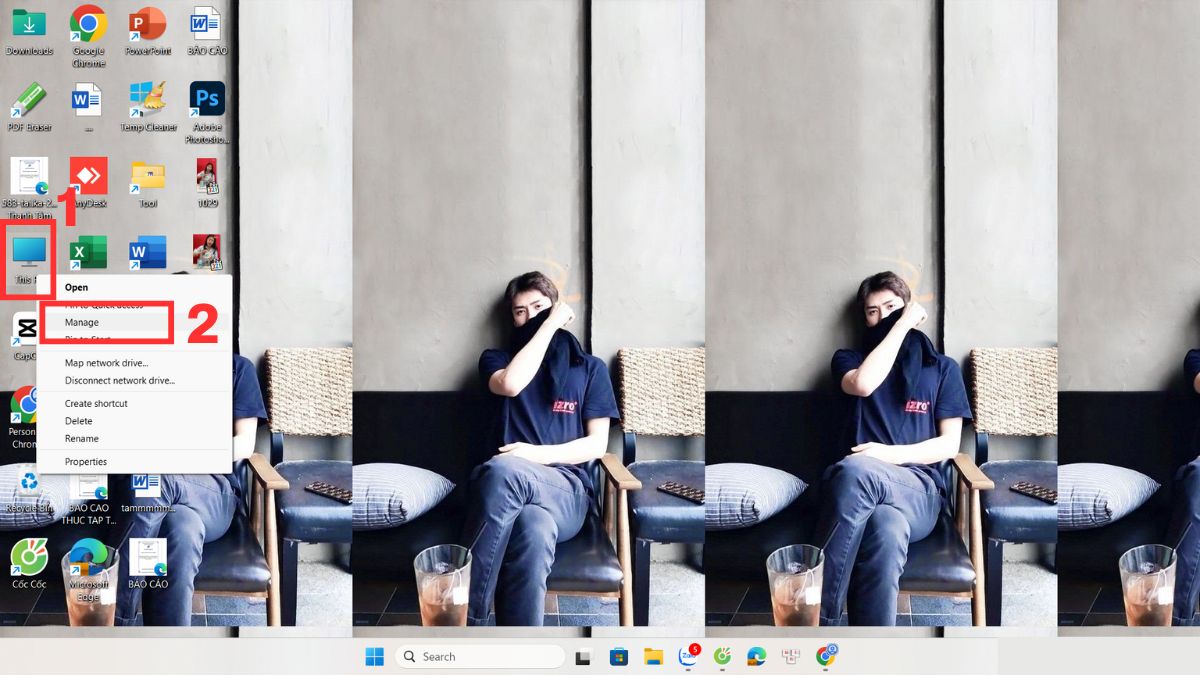 Cách kiểm tra laptop Dell có nhận ổ cứng hay không bước 1