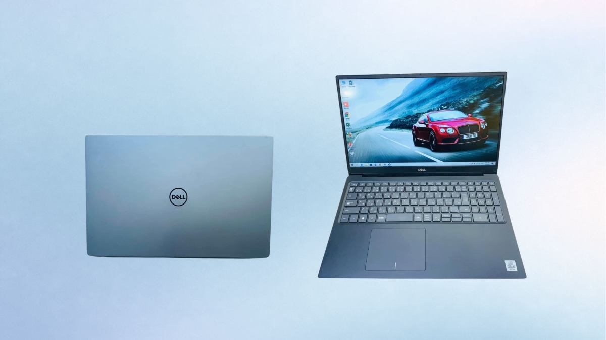 dòng laptop Dell màu xanh - vostro