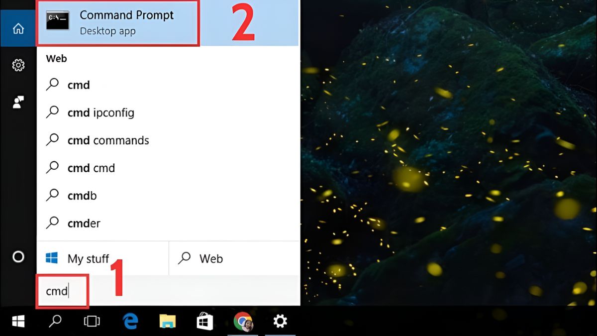 Làm mới địa chỉ IP để sửa lỗi laptop không kết nối được wifi