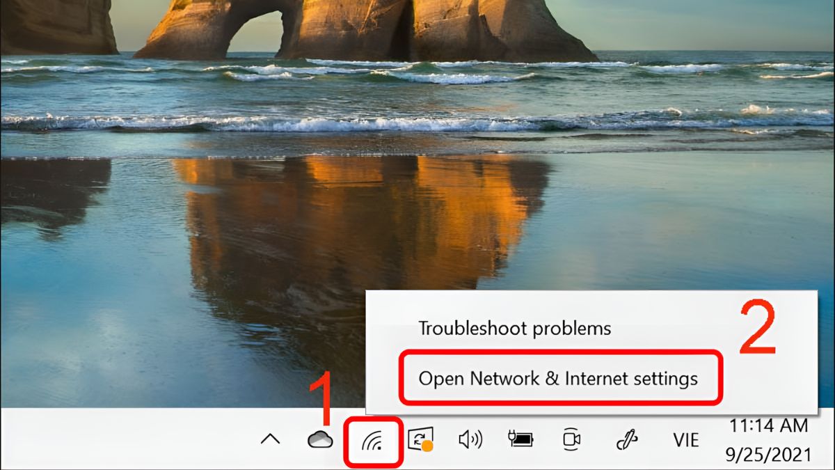 Lỗi WiFi Limited hoặc No Internet Access