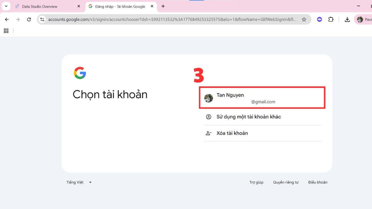 Hướng dẫn sử dụng Looker Studio bước 1 cuối cùng