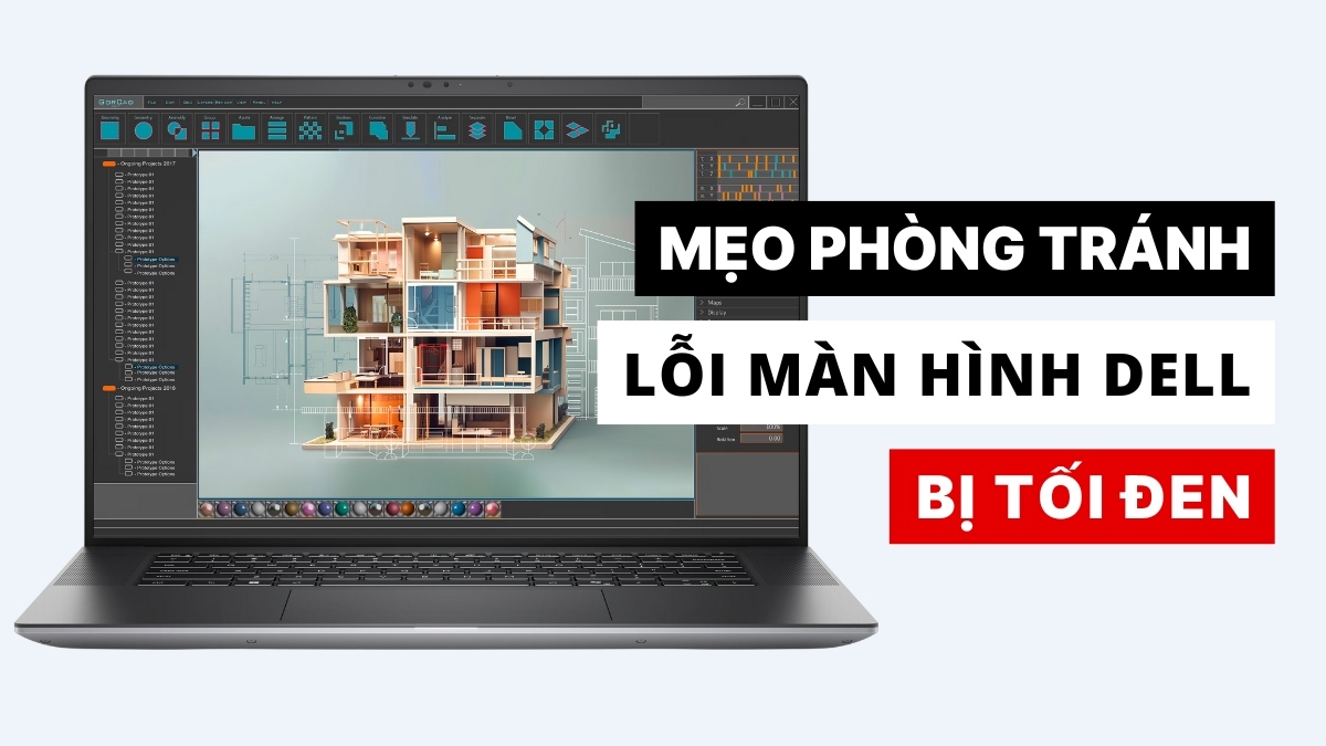 Mẹo phòng tránh lỗi màn hình Dell bị tối đen