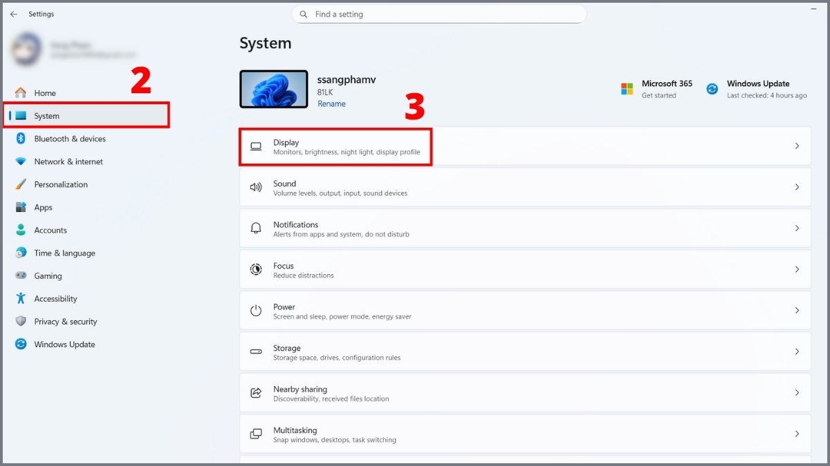 khắc phục lỗi màn hình laptop Dell bị tối đen bằng phím tắt bước 2