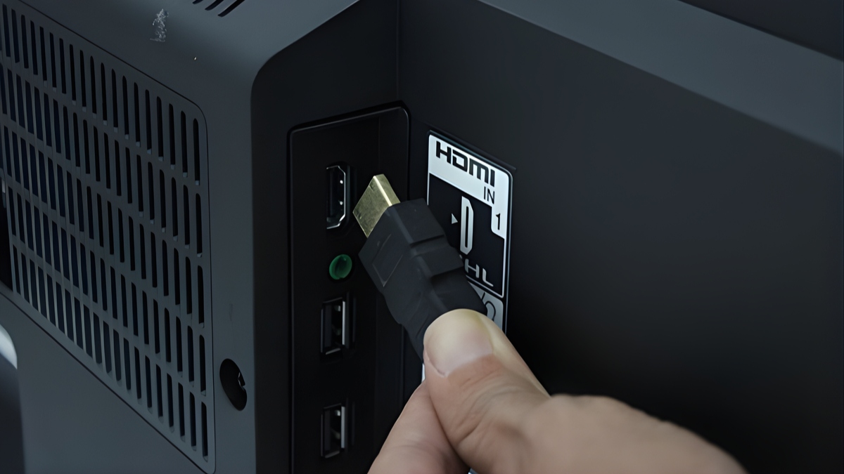 sửa lỗi màn hình tivi Sony bị sọc cho dòng Smart bằng cách kiểm tra cổng HDMI