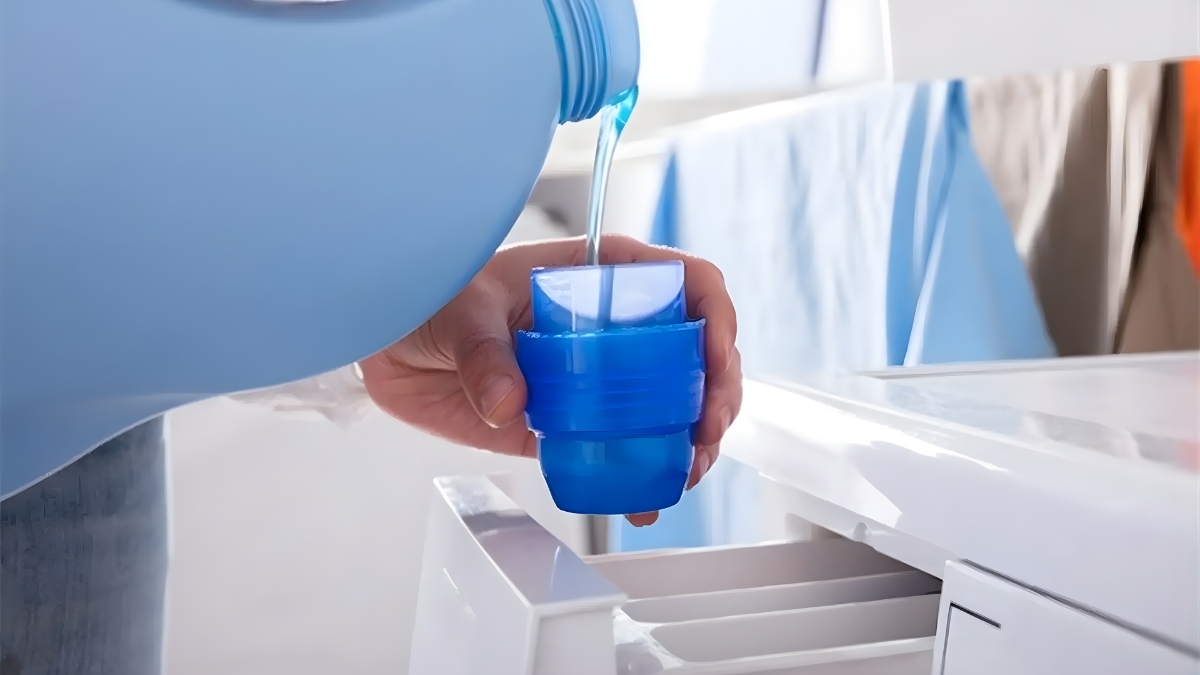 Cách xử lý máy giặt bị trào bọt - điều chỉnh lượng bột giặt