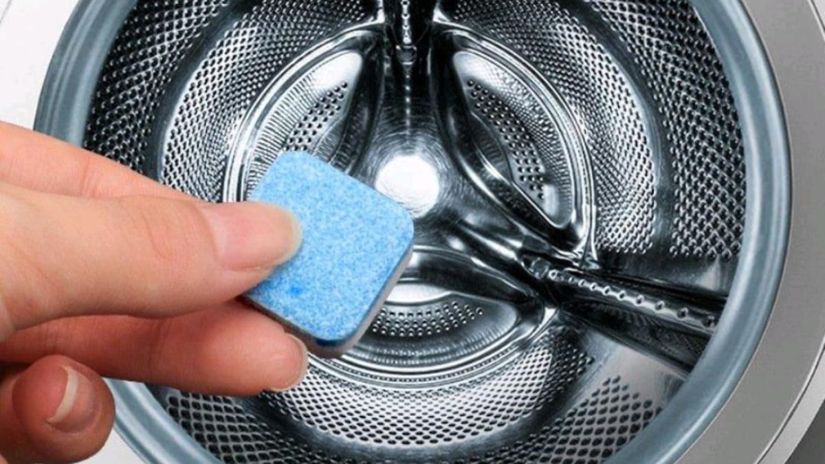 cách khử mùi máy giặt có mùi hôi bằng cách vệ sinh lồng giặt bước 2
