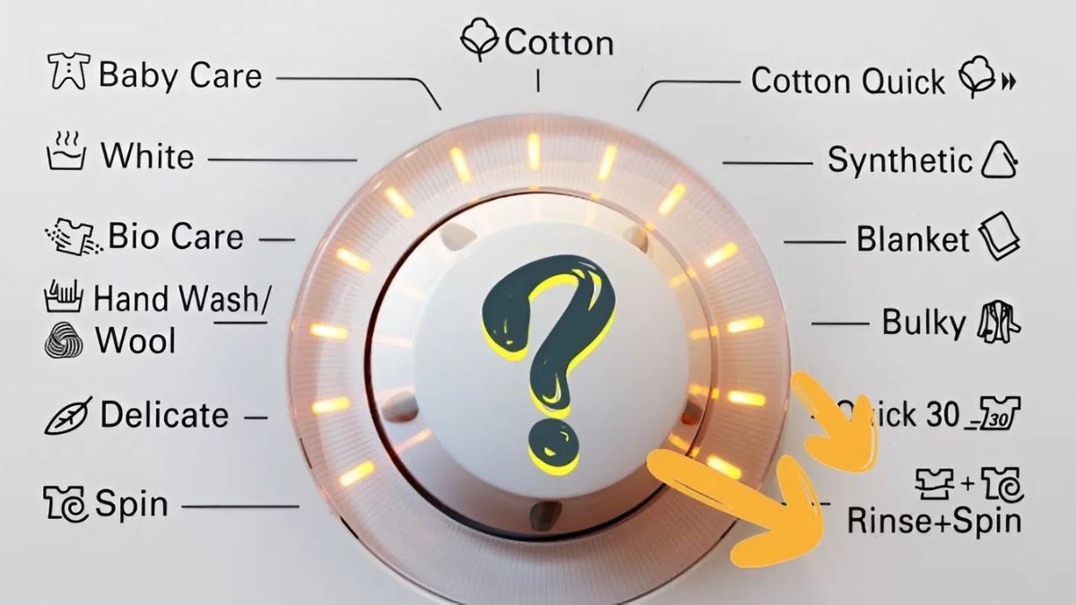 Cách khắc phục máy giặt cửa ngang còn bọt - chạy thêm chu trình xả bước 1