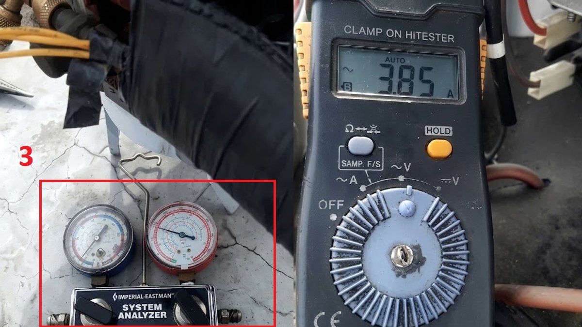Quy trình xử lý máy lạnh bị nghẹt ga đúng kỹ thuật bước 2