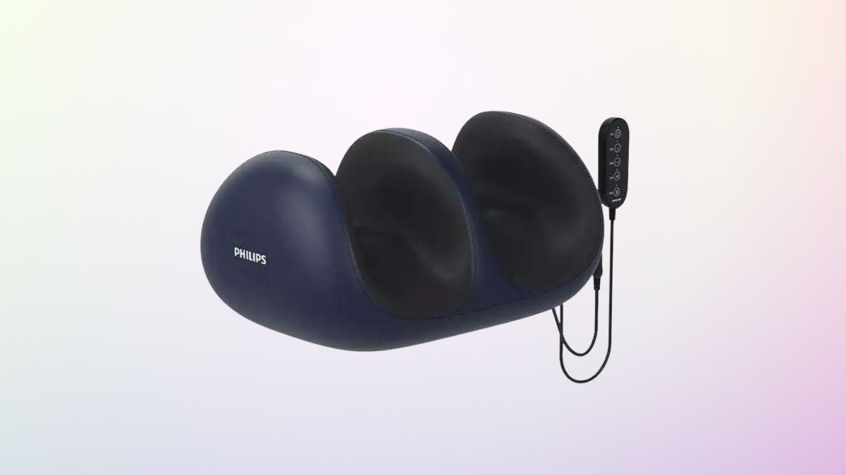 máy massage cho người lớn tuổi - Máy massage chân Philips PPM6331
