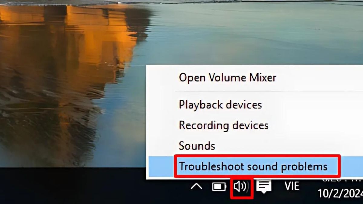 Sử dụng công cụ Windows Audio Troubleshooter để sửa máy tính bị mất âm thanh win 10