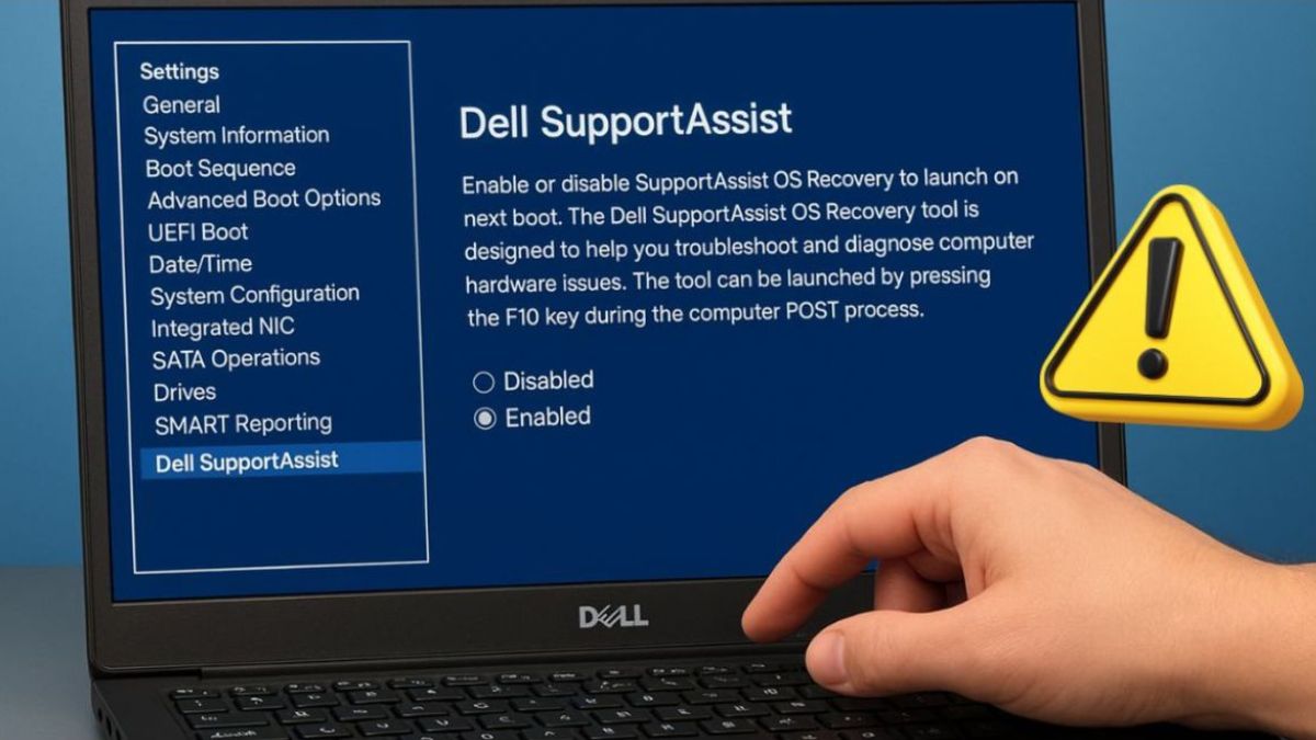 Nguyên nhân khiến máy tính Dell bị lỗi SupportAssist