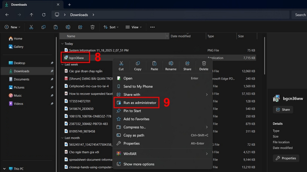 khắc phục lỗi máy tính không nhận card màn hình bằng cập nhật bios bước 3