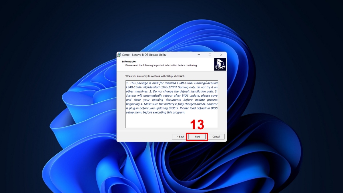 khắc phục lỗi máy tính không nhận card màn hình bằng cập nhật bios bước 4