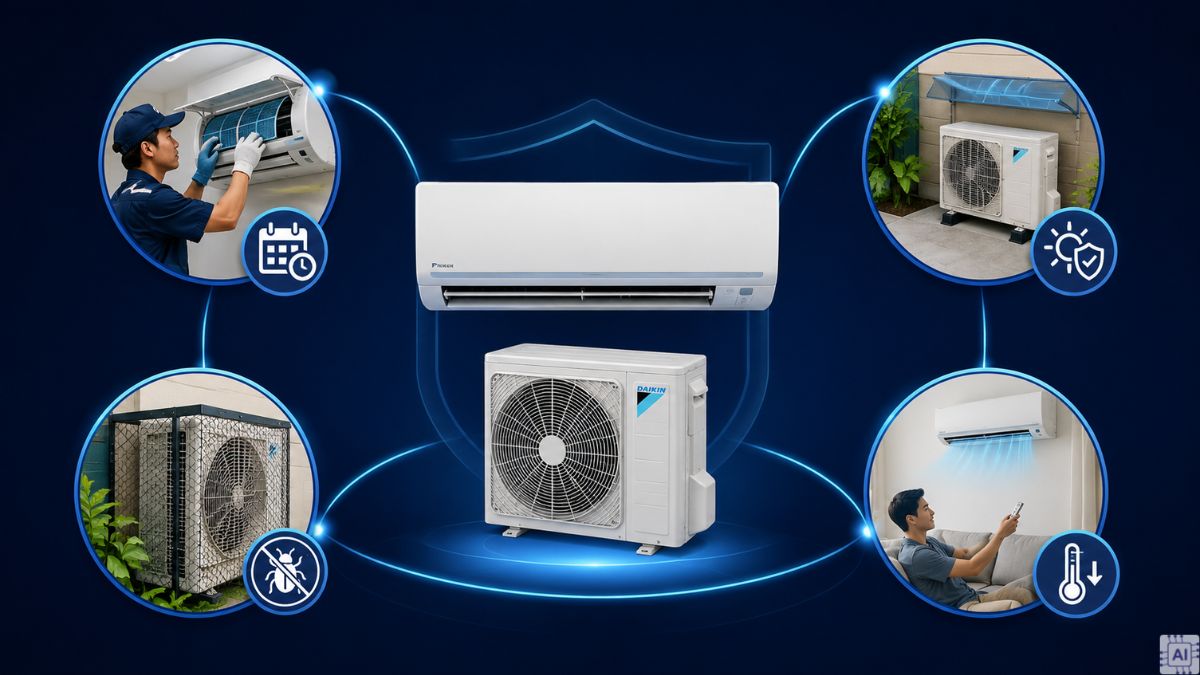 Cách hạn chế mã lỗi máy lạnh Daikin trong tương lai