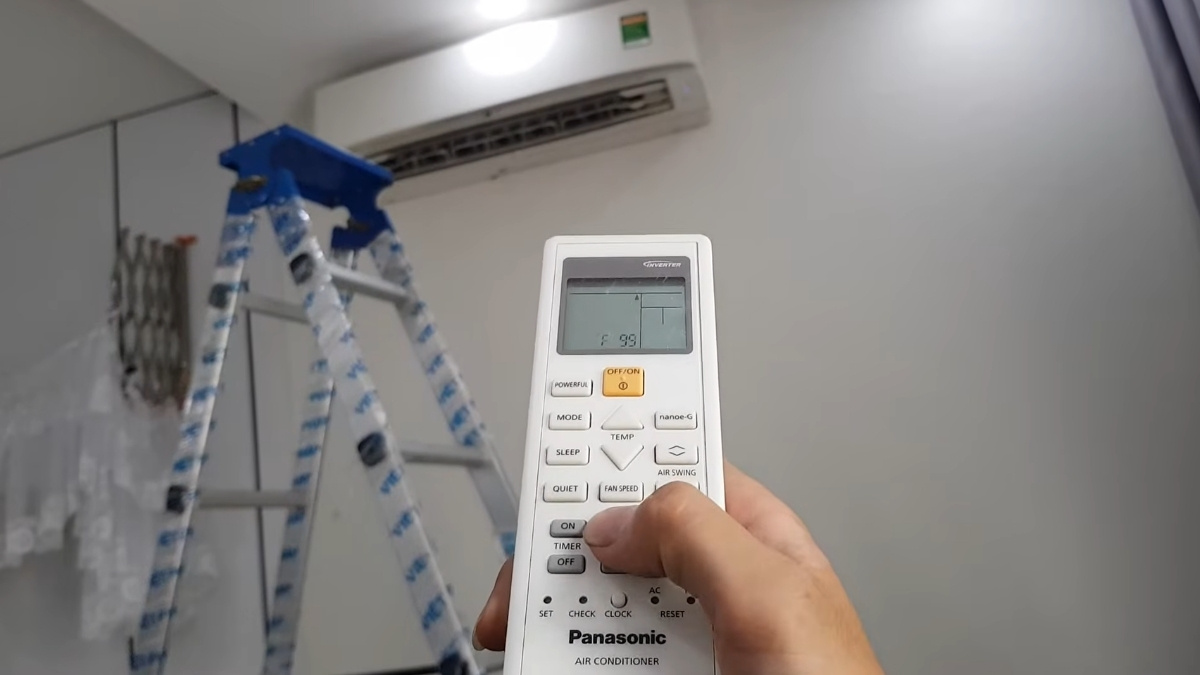 Bảng mã lỗi F của điều hòa Panasonic