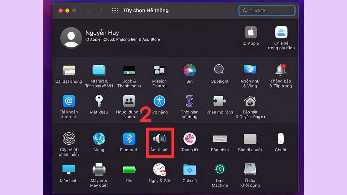 Cách khắc phục lỗi MacBook không kết nối được Bluetooth bằng kiểm tra cài đặt bluetooth bước 2