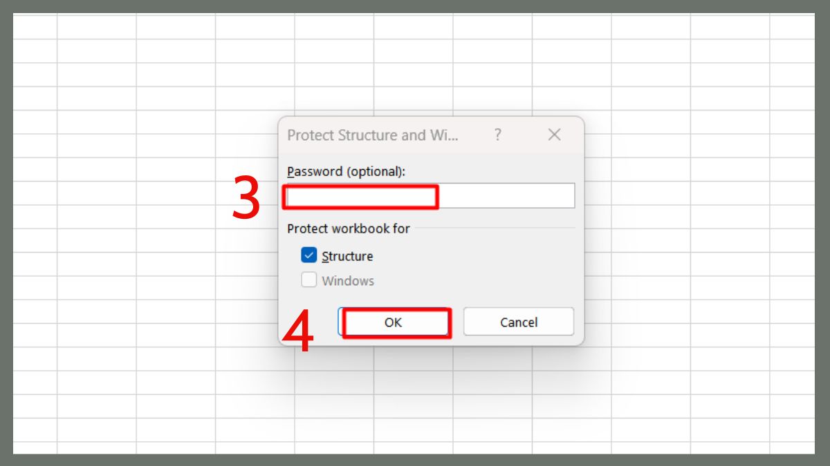 Cách sửa lỗi Microsoft Excel Cannot Paste the data bằng đảm bảo có quyền chỉnh sửa bước 3