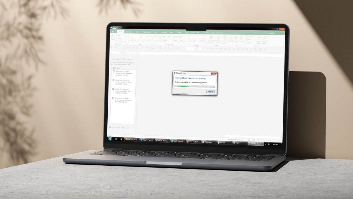 lỗi microsoft excel has stopped working là gì