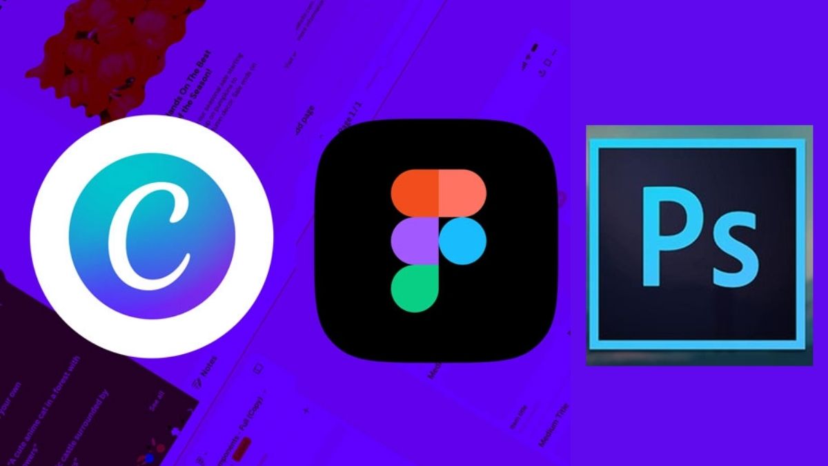 So sánh Figma với Photoshop, Canva và Artboard Studio