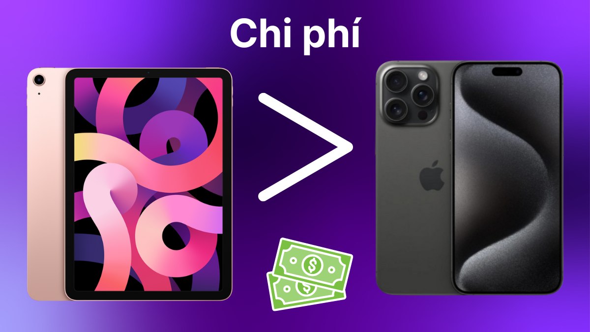 nên mua ipad hay iphone để hợp chi phí