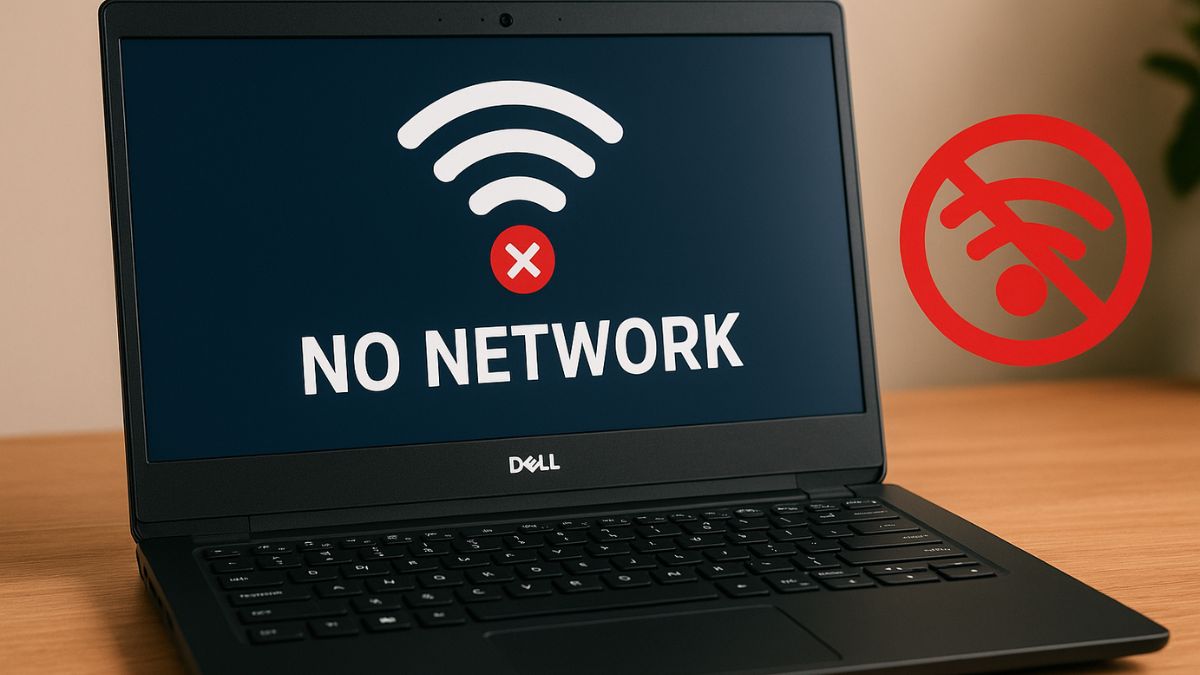 Lỗi Laptop Dell không kết nối được WiFi