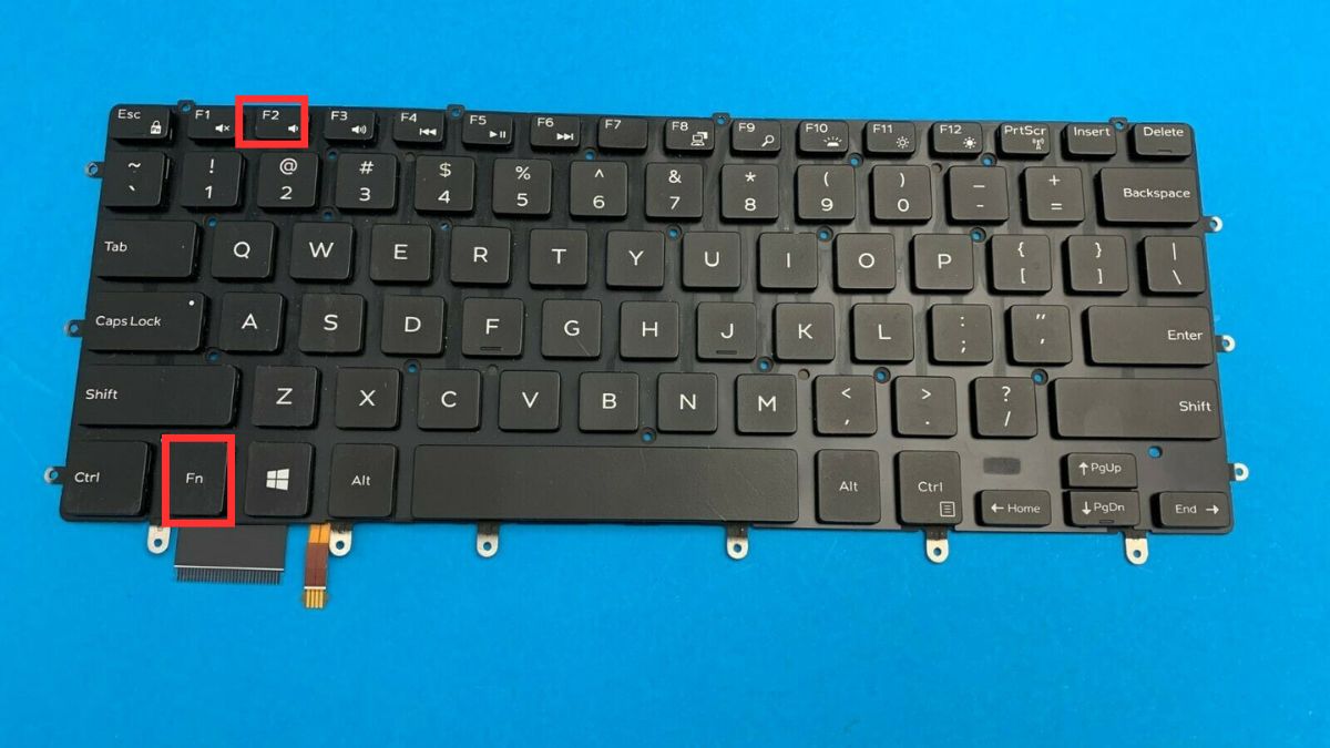 nút mở wifi trên laptop dell bằng phím tắt