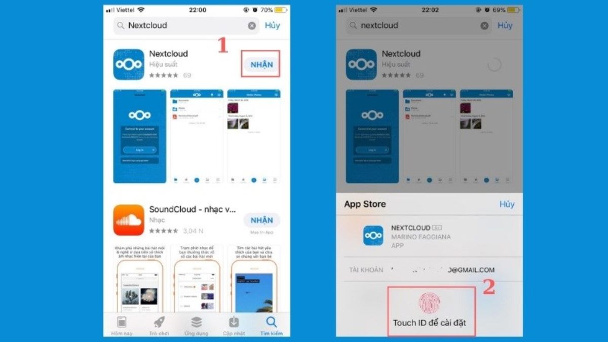 Hướng dẫn cài đặt Nextcloud trên iOS